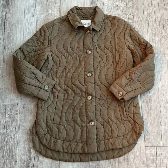 Madewell Quilted Belrose Shirt-Jacket Women’s
Size XS - Picture 9 of 16